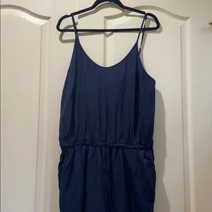 Banana Republic Jumpsuit Size L with Side Zippers